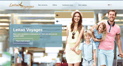 Desktop Screenshot of leitaovoyages.ch