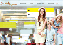 Tablet Screenshot of leitaovoyages.ch